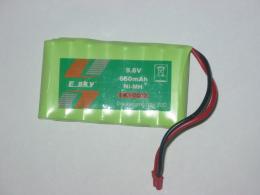 EK3-0002　9,6V 　650mAh ニッケル水素電池